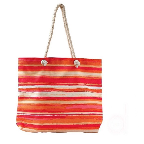 NWT Lancôme stripped multicolor tote - Picture 1 of 1